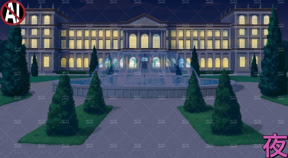 令嬢の住む豪邸外観③( お屋敷編part01&02&03-oyashiki018)