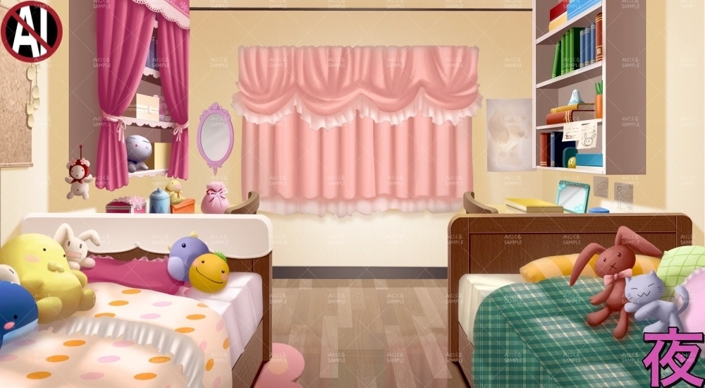 令嬢家の子供部屋・姉妹(お屋敷編part01&02&03-oyashiki013)