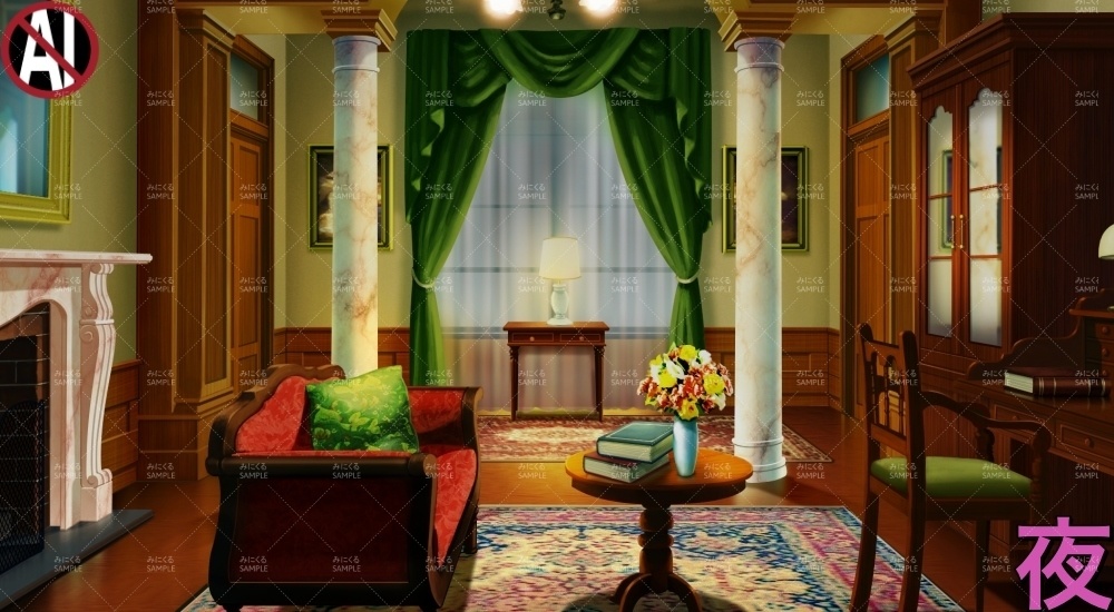 令嬢家の書斎(お屋敷編part01&02&03-oyashiki003)