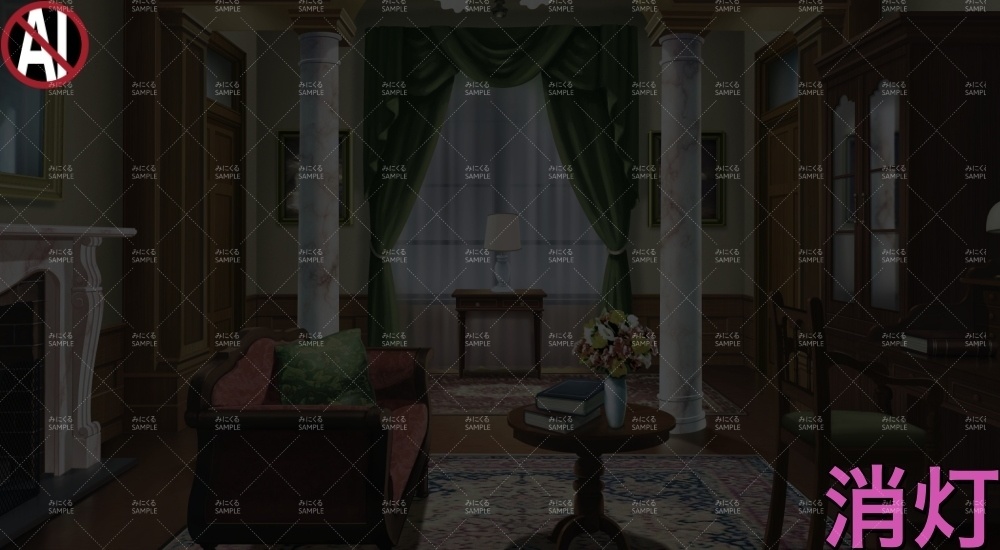 令嬢家の書斎(お屋敷編part01&02&03-oyashiki003)