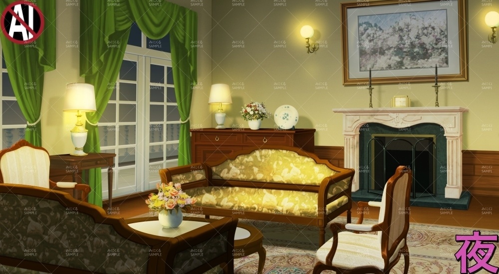 令嬢家の談話室(お屋敷編part01&02&03-oyashiki006)