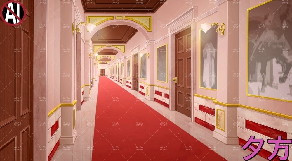 令嬢家の廊下①(お屋敷編part01&02&03-oyashiki005)