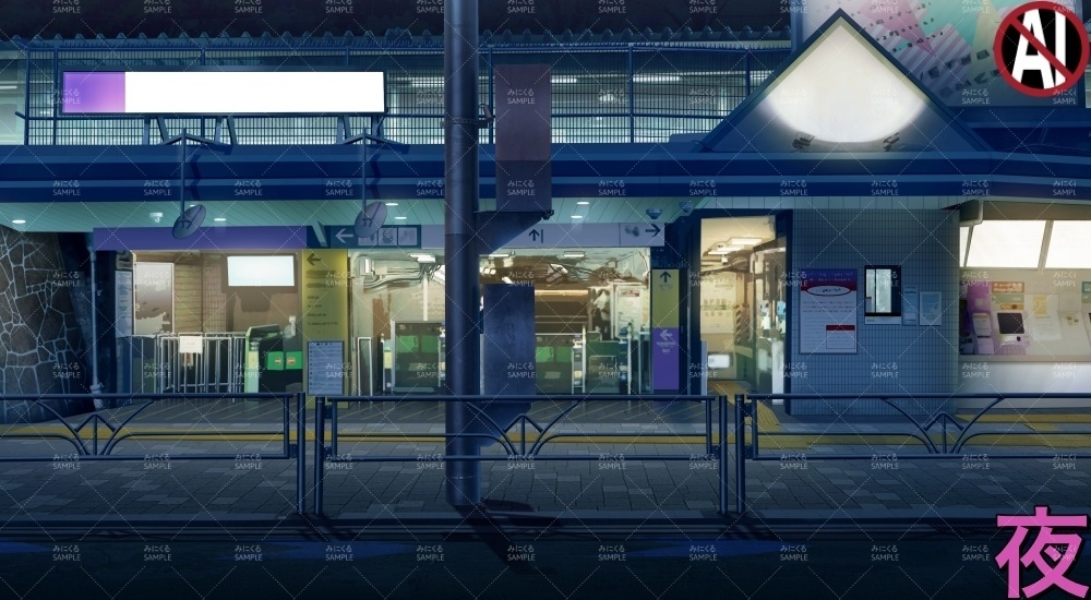 繁華街の駅③(街編part02-stationH03)