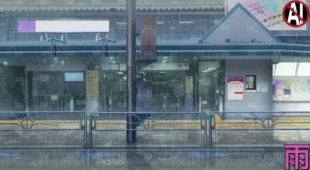 繁華街の駅③(街編part02-stationH03)