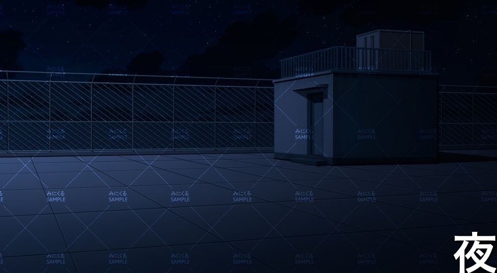 屋上②(学園編part01&03-school011)