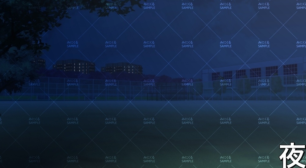 校庭・グラウンド②(学園編part01&03-sdschool004)