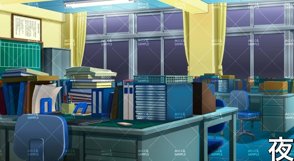 職員室(学園編part01&03-school006)