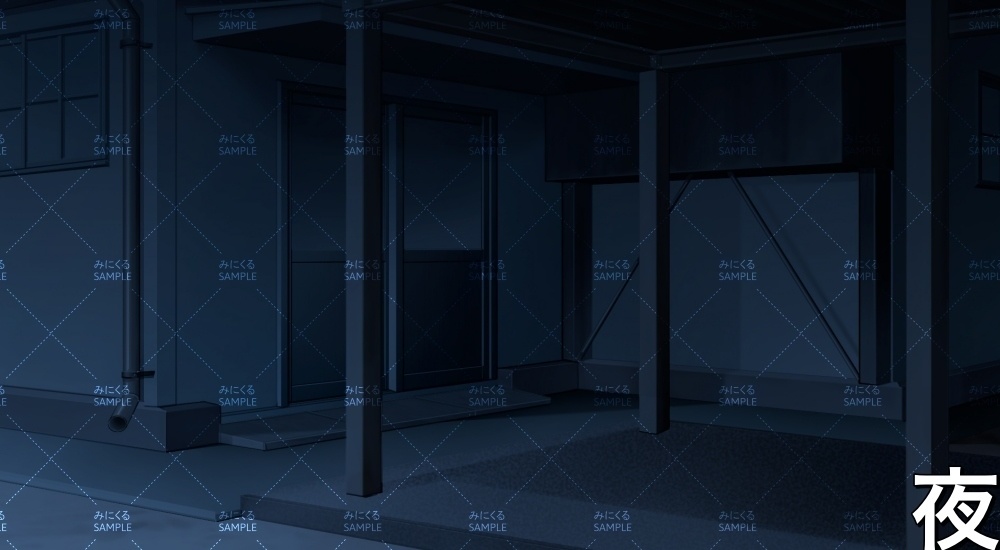 体育館の渡り廊下(学園編part01&03-school012)