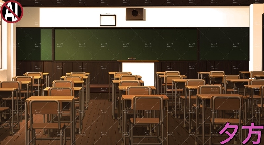 クラシカルな教室(学園編part02&04-school001)