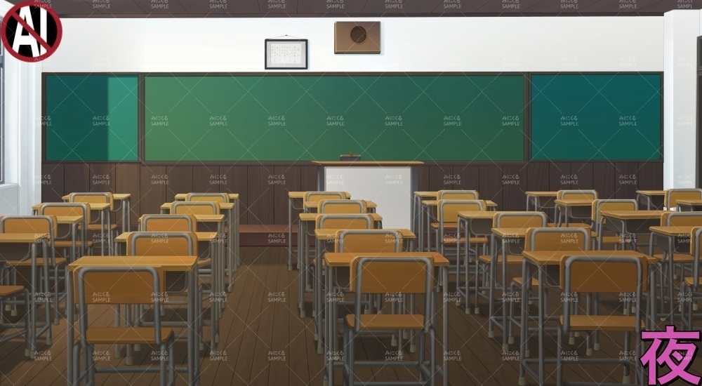 クラシカルな教室(学園編part02&04-school001)