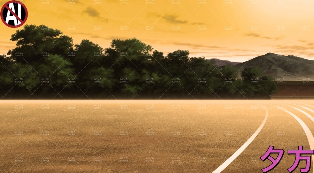 校庭・グラウンド(学園編part02&04-school004)