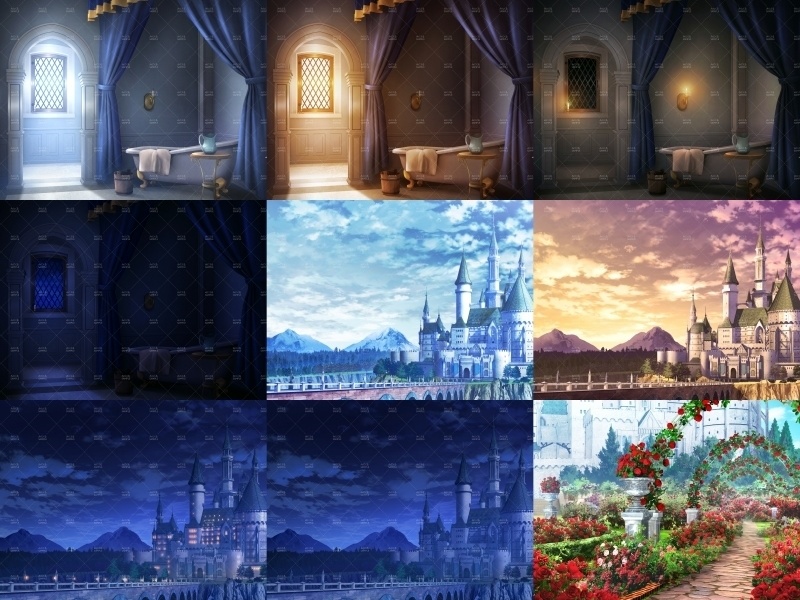 みにくる背景CG素材集『ファンタジー編』part06(BoostA)【背景素材集】