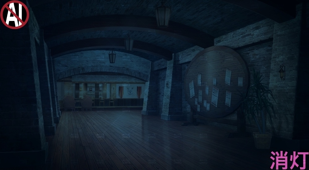 【背景素材】ギルド(ファンタジー編part04-020_guild)