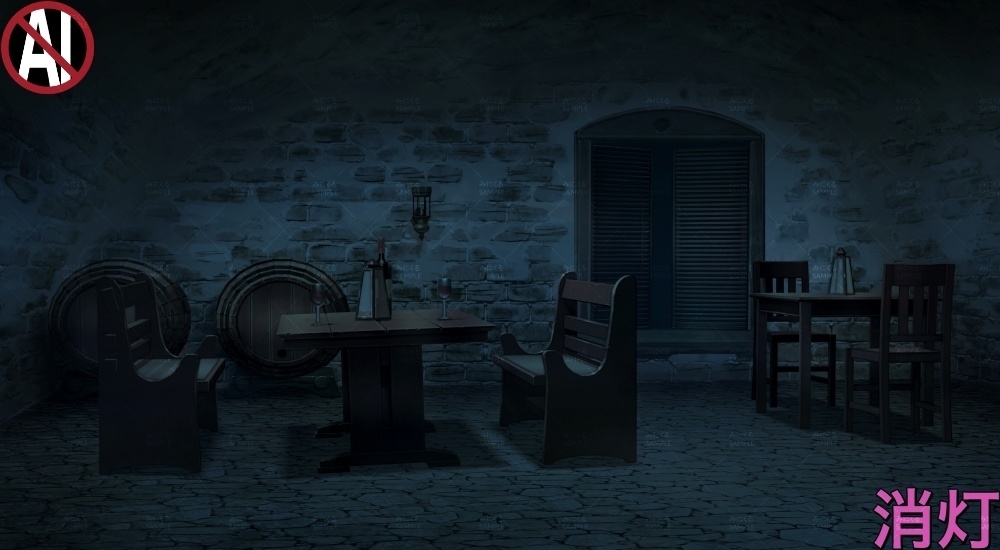 【背景素材】酒場(ファンタジー編part04-015_sbar)