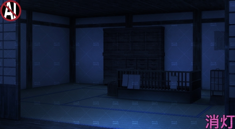 【背景素材】質屋①(江戸編part01C-shichiya01)