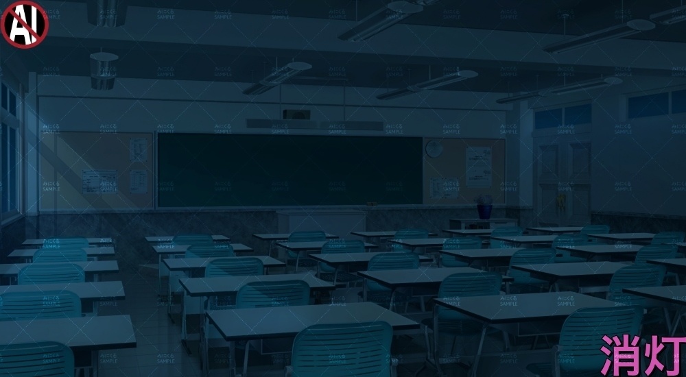 【背景素材】貴族・名門学校の教室②(学園編part13-cubg002)