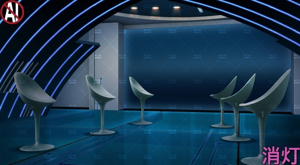 【背景素材】司令室・会議室(未来編part01Boost-A_bg009hlay_al)