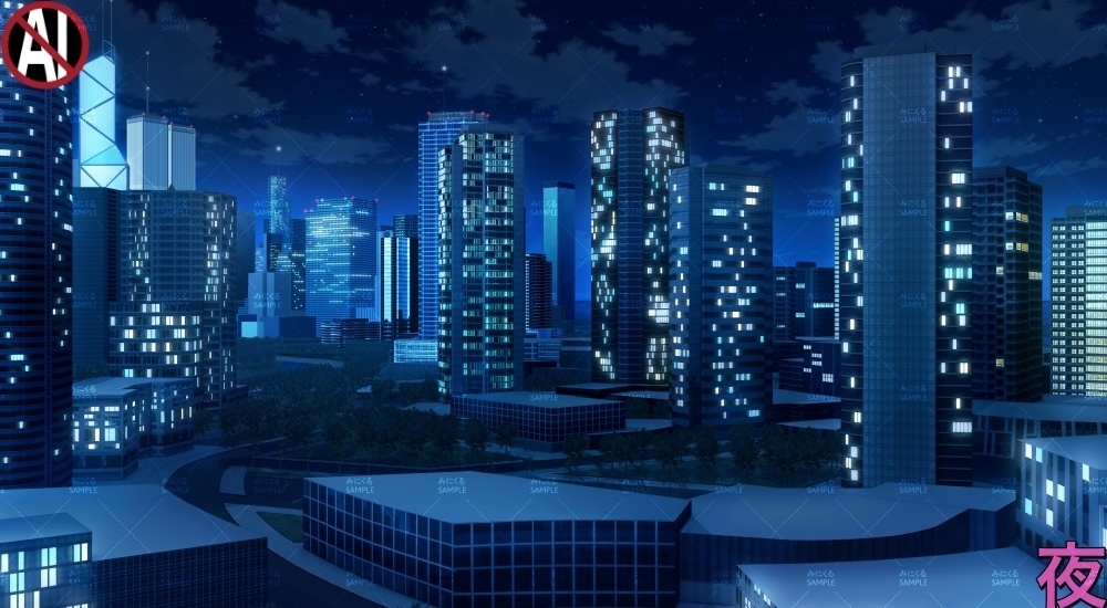 【背景素材】未来都市の風景(未来編part01Boost-A_bg042a_al)