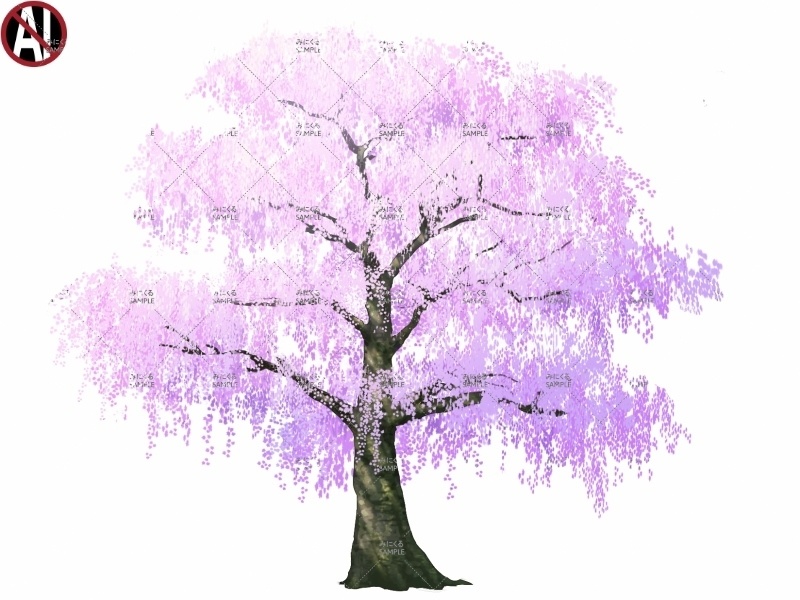 みにくる背景CG素材集『桜の日本庭園』part02【差分パック・単品】