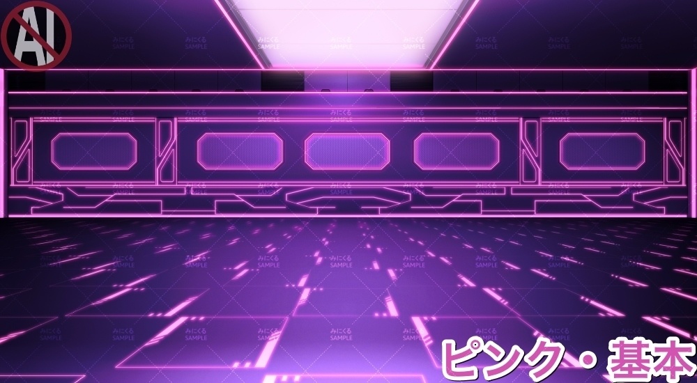 【背景素材】戦闘部屋A (未来編part02-battle_roomA)