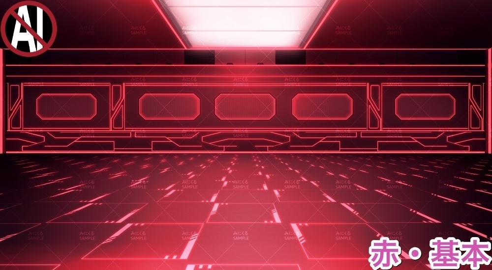 【背景素材】戦闘部屋A (未来編part02-battle_roomA)