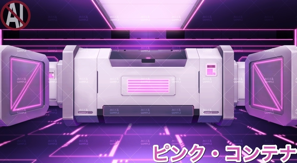 【背景素材】戦闘部屋A (未来編part02-battle_roomA)