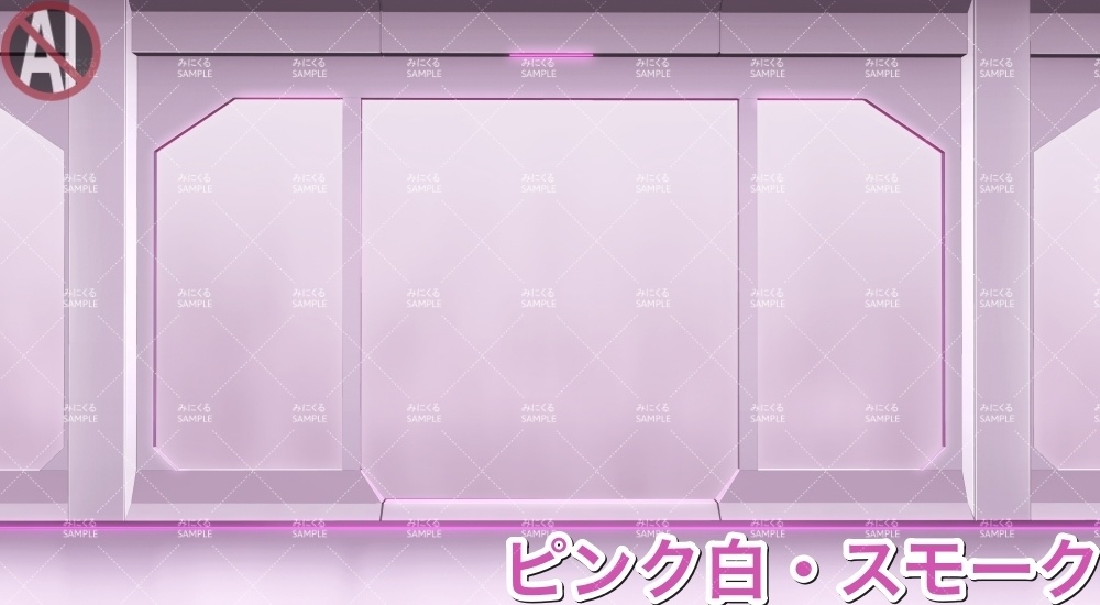 【背景素材】牢屋正面_白(未来編part02-prison_an01_w)