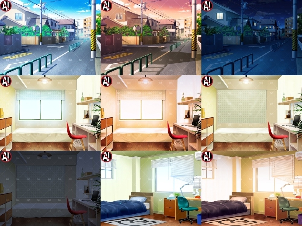 みにくる背景CG素材集『日常編』part23