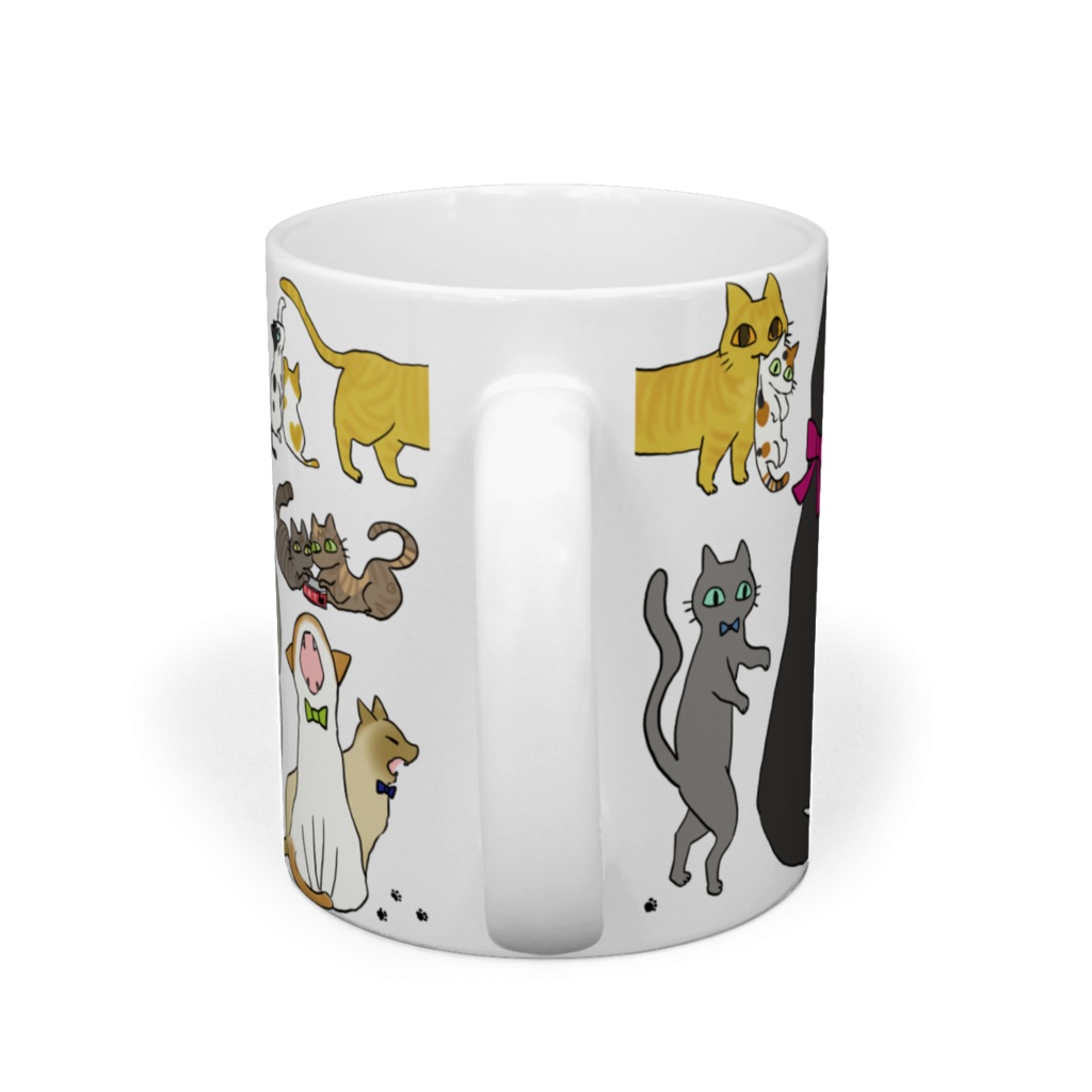 ねこねこマグカップ
