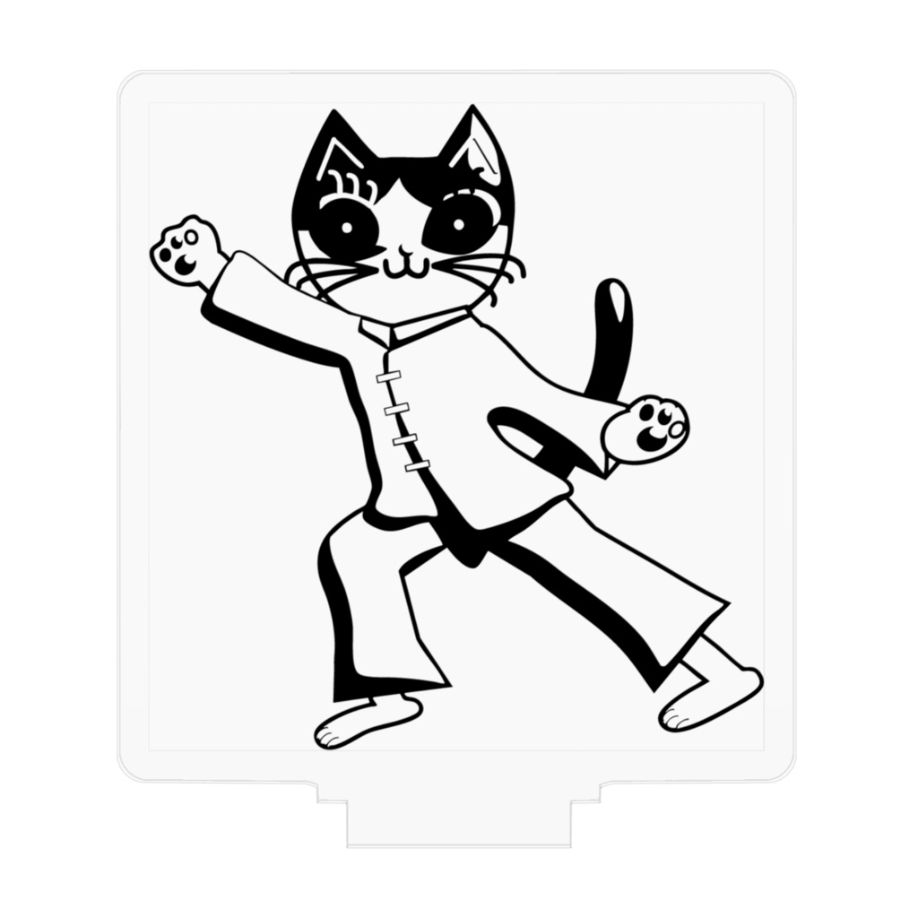 カンフーキャッツ アクリルフィギュア50x50mm