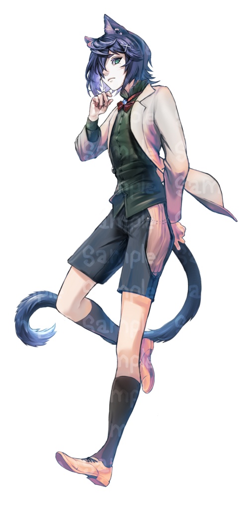 猫獣人の少年