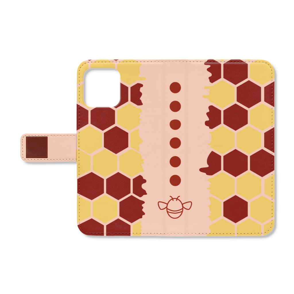 ハニちょこ  iPhoneケース(ストラップ穴付き・なし)