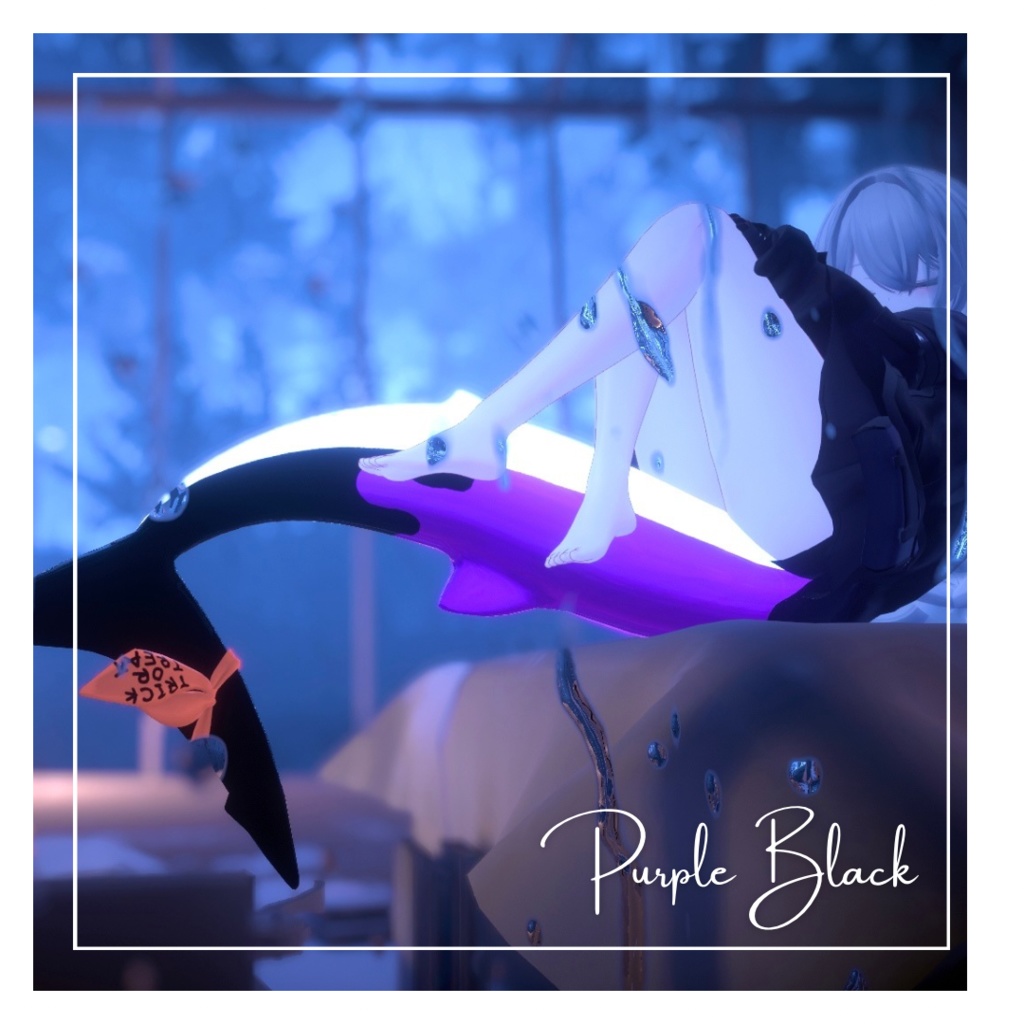 🦈Rurune Halloween Tail🎃11colors【ルルネ用】しっぽテクスチャ