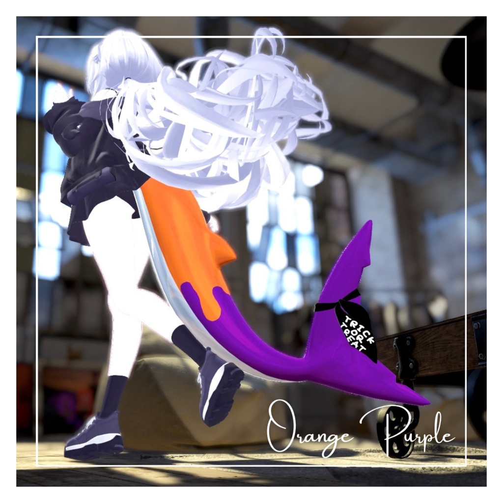 🦈Rurune Halloween Tail🎃11colors【ルルネ用】しっぽテクスチャ