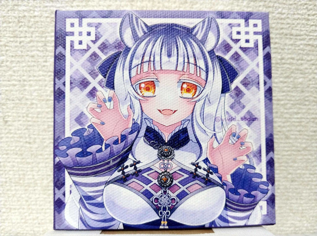 【キャンバスプリント】四神礼装 -白虎-【一点限り】