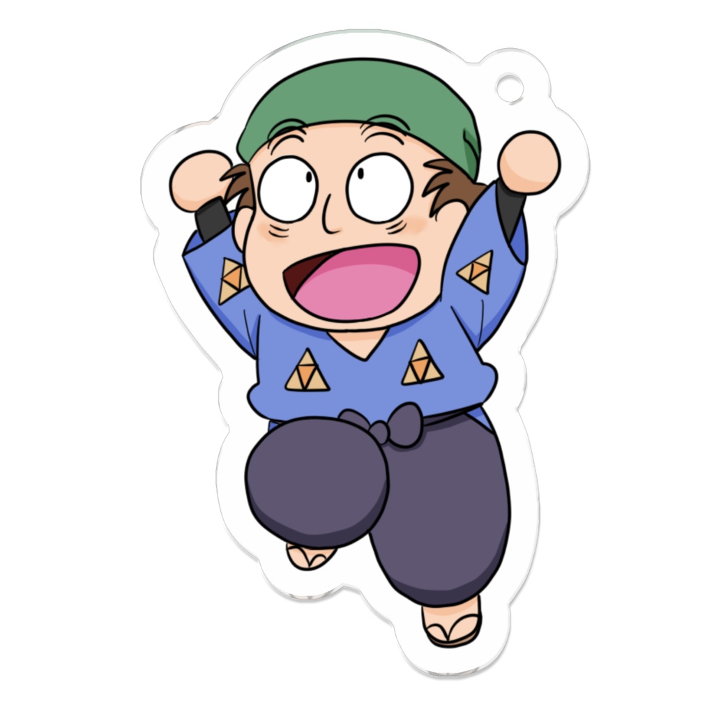 アクリルキーホルダー(西長洲本通九丁目)