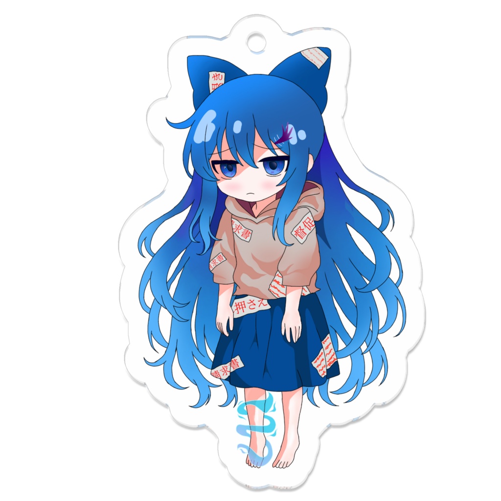 【東方Project】依神紫苑 通常ver.キーホルダー