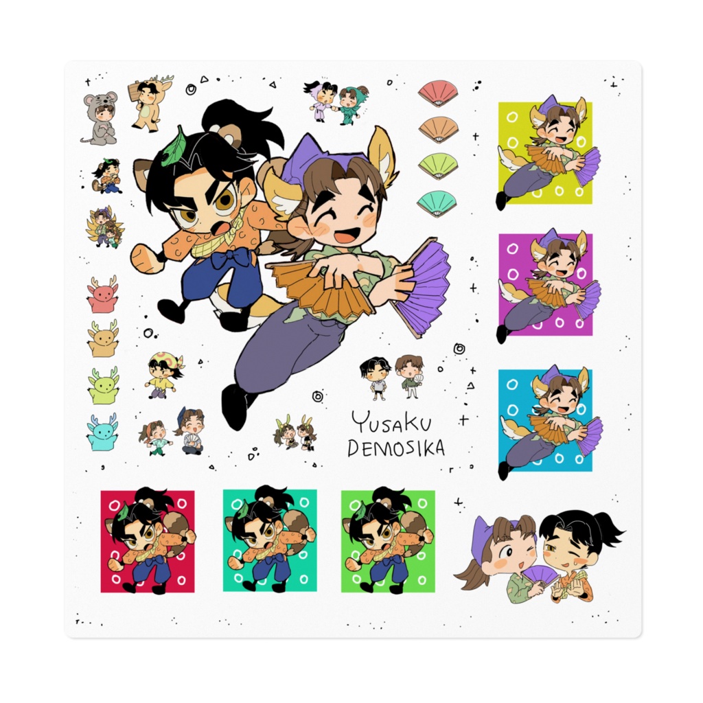 nintama 優出茂 sticker