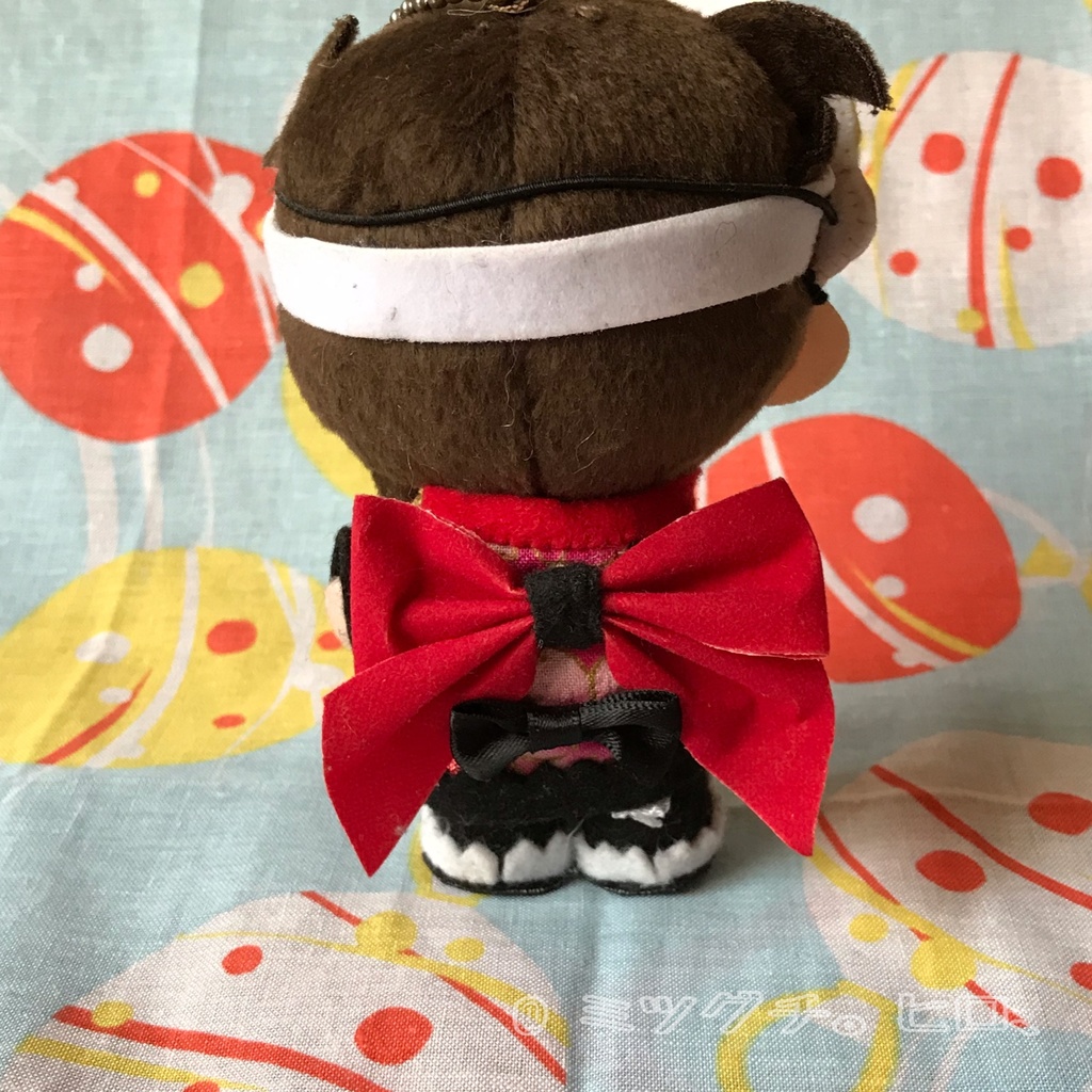 コナン10㎝ぬい服 和風ジャケット お面付