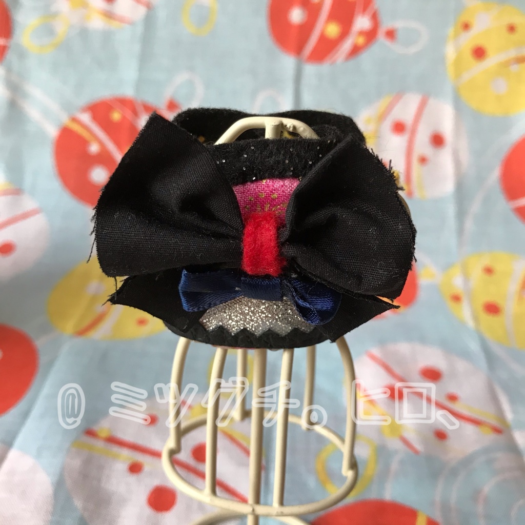 コナン10㎝ぬい服 和風ジャケット お面付 (黄)