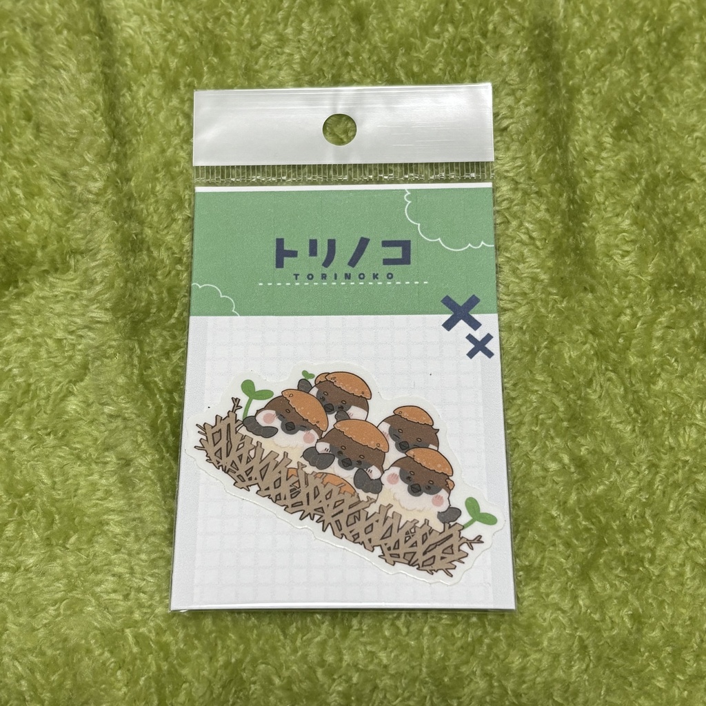 【トリノコ達の日常風景】トリノコステッカー【全9種類】
