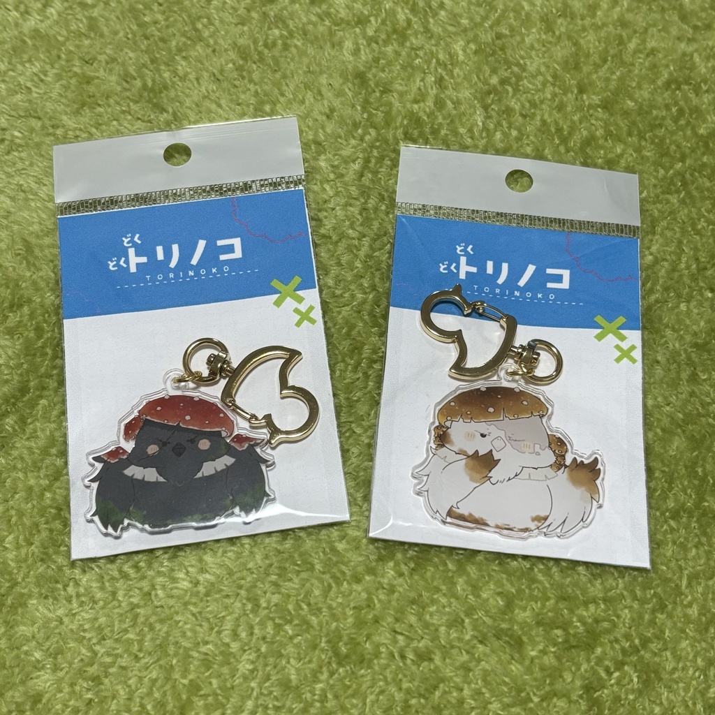 【毒をもったトリノコ⁉】カラスの兄弟セット（アクリルキーホルダー）旧デザイン