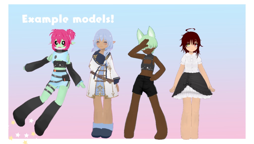 Tall Chibi base for Vroid Studio