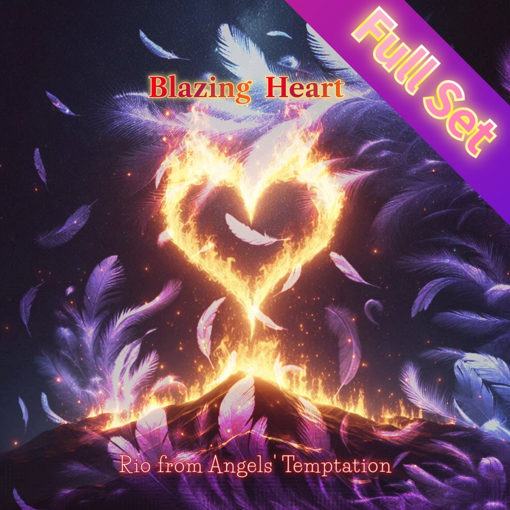 【フルセット】7th Single『Blazing Heart』Rio from Angels' Temptation