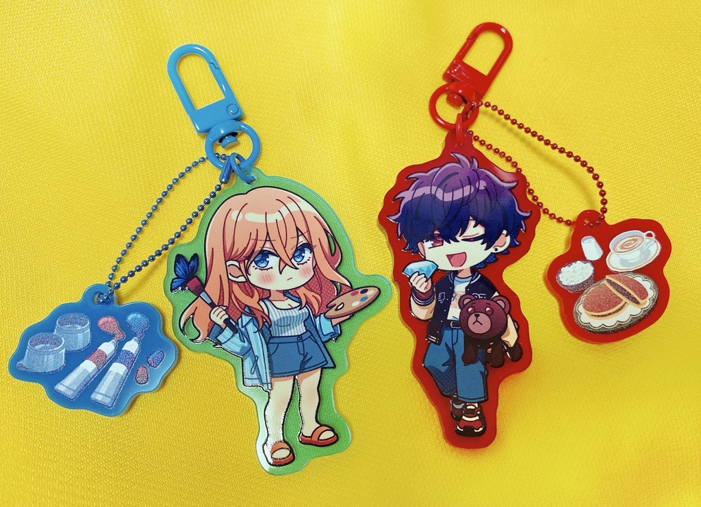 怪盗コンビアクリルキーホルダー 2種セット