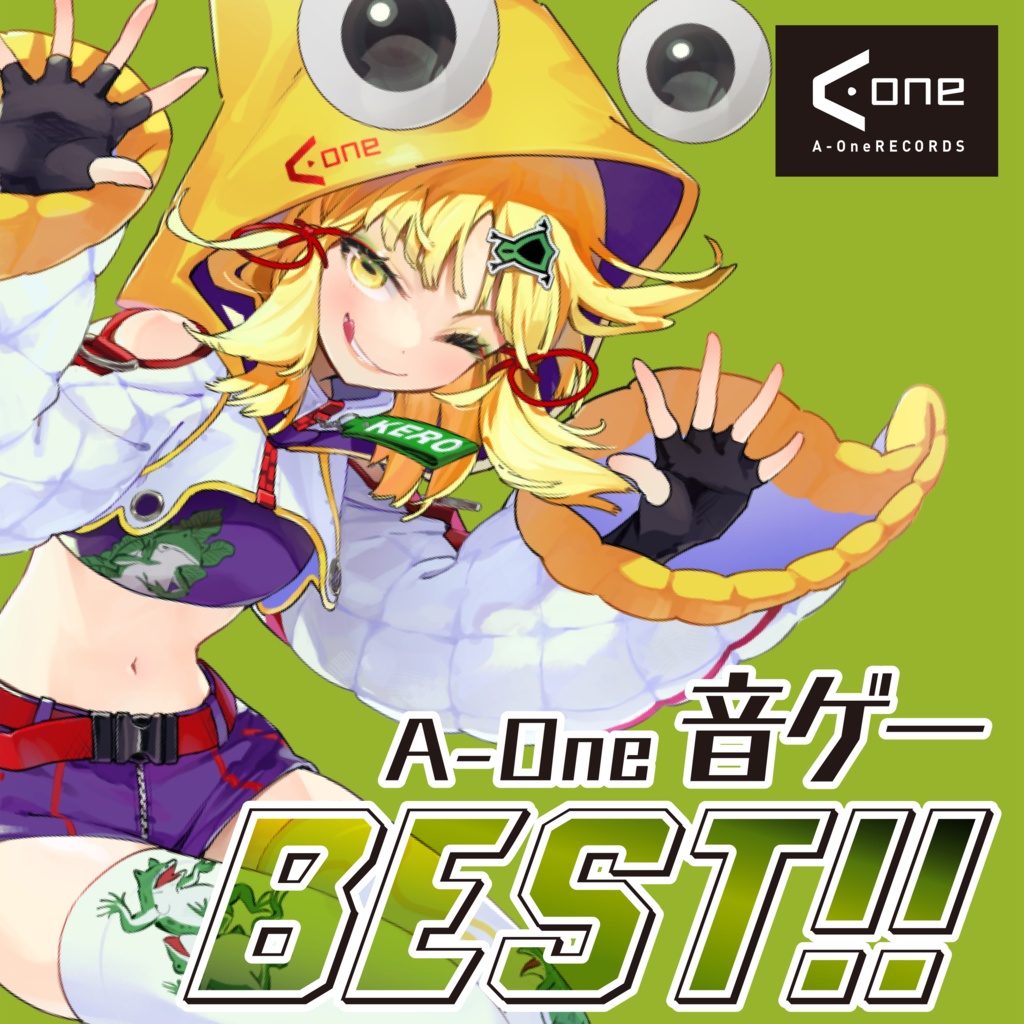 A-One　音ゲーBEST!!　CD版】A-One　BOOTH