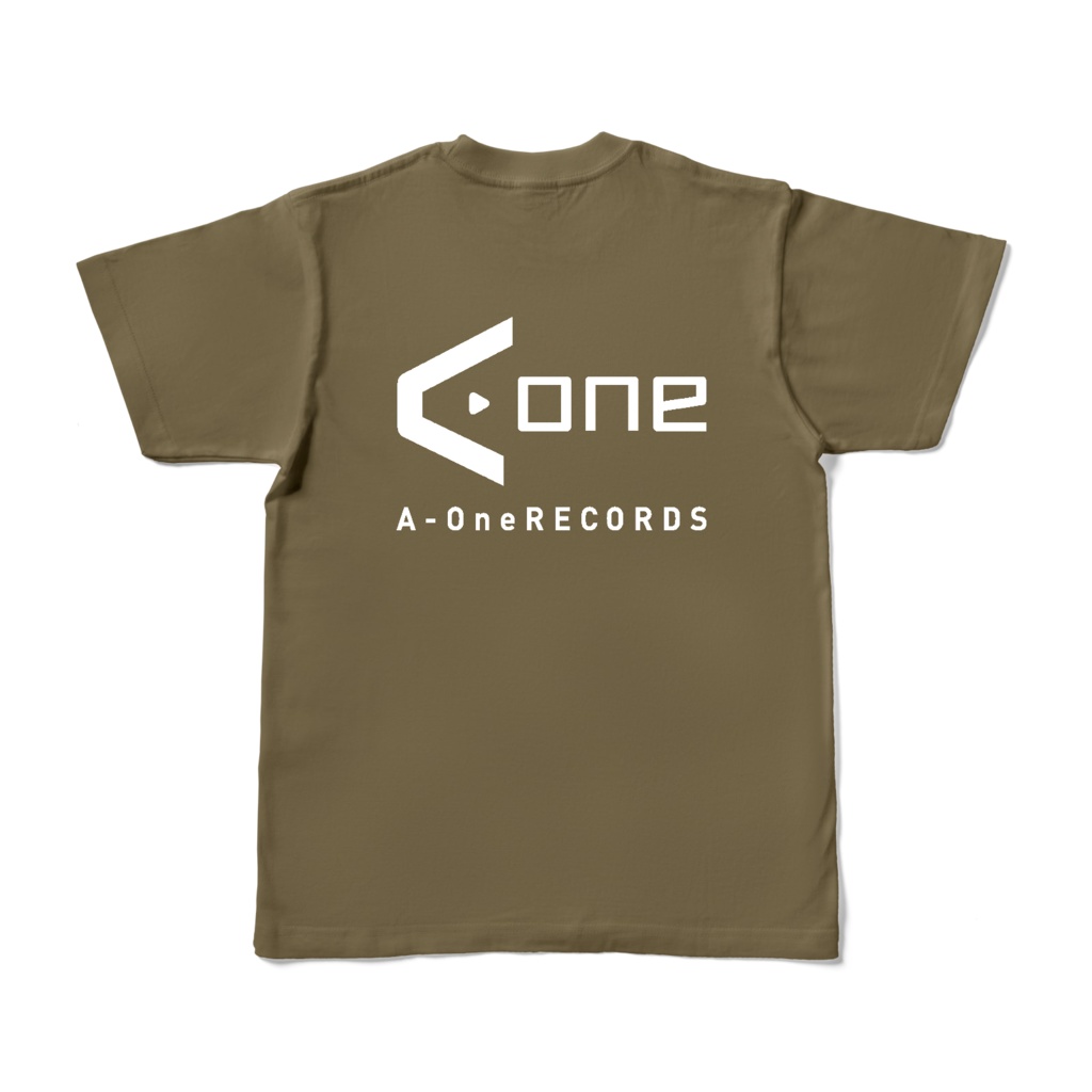 BOOTH限定 A-One ロゴTシャツ(オリーブ)