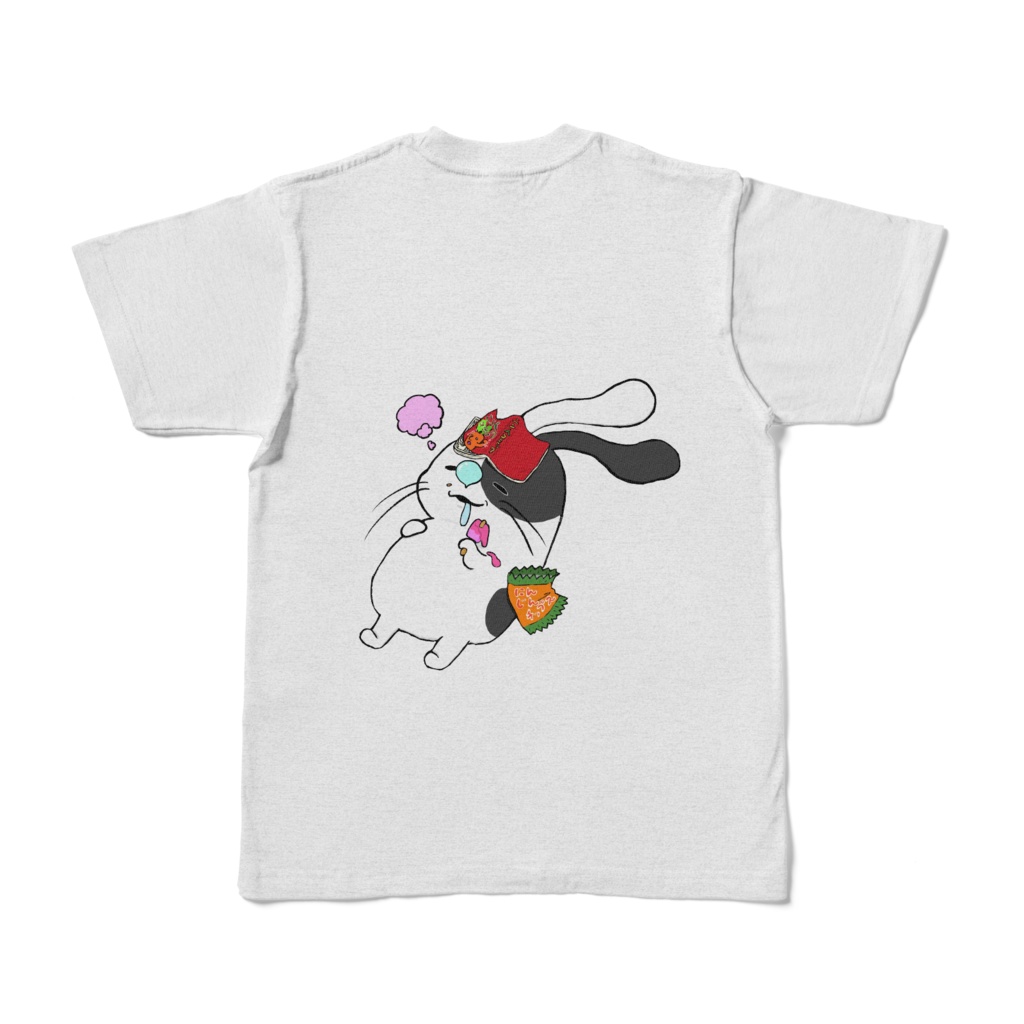 ヒーローのON/OFFTシャツ(両面印刷)