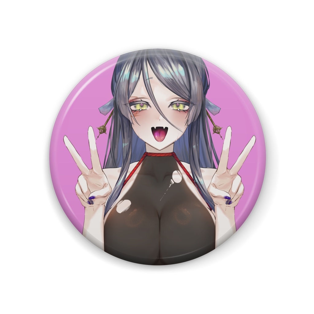 あへがおかんバッジ