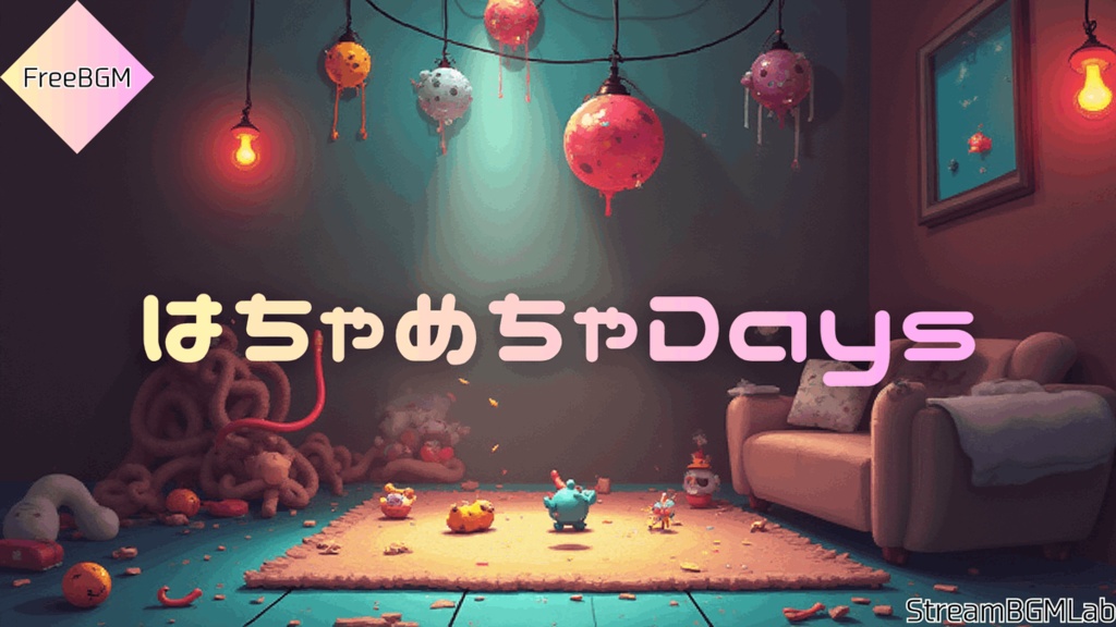FreeBGM　【はちゃめちゃDays】